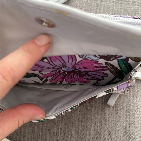 Vera Bradley Purple Floral Wristlet - Picture 10 of 10